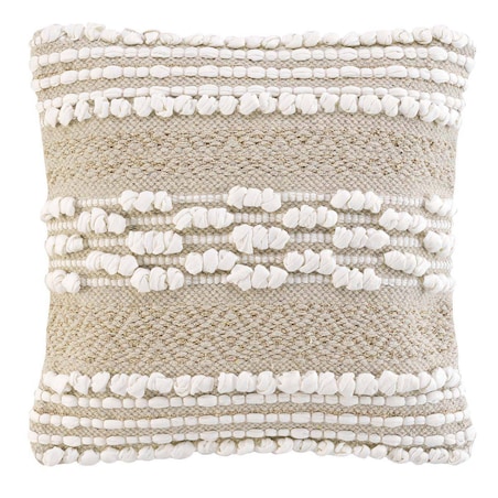Poduszka ozdobna z metaliczną nitką MIRAGE, 40 x 40 cm