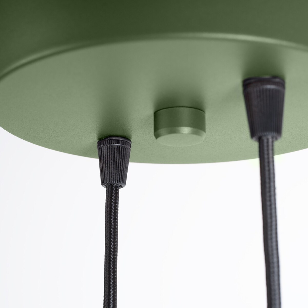 Lampa wisząca HALO 2P zielona oliwka
