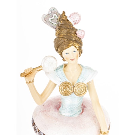 Dekoracja - baletnica 25,5x9,5x8 cm DANSANA