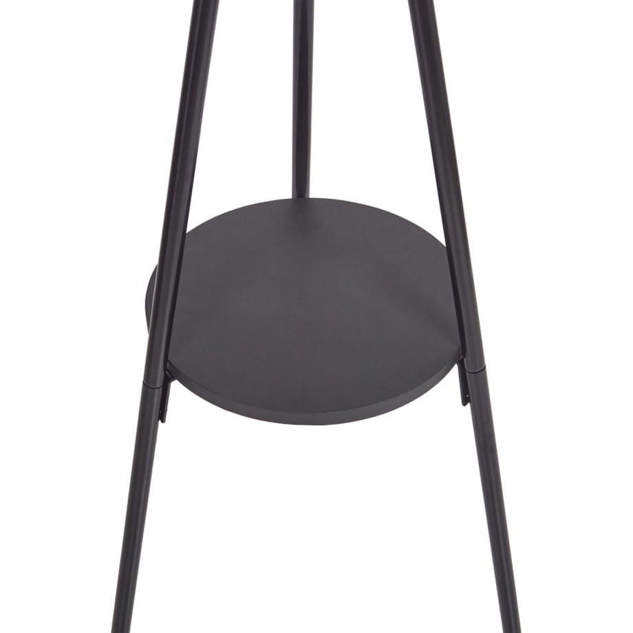 Wieszak stojący czarny COLBY