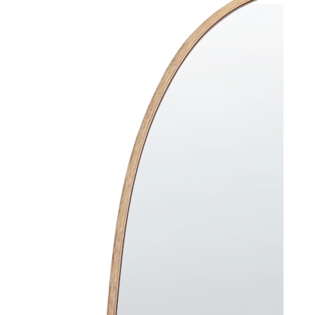 Lustro stojące LARCHE 160 cm Metal Złoty