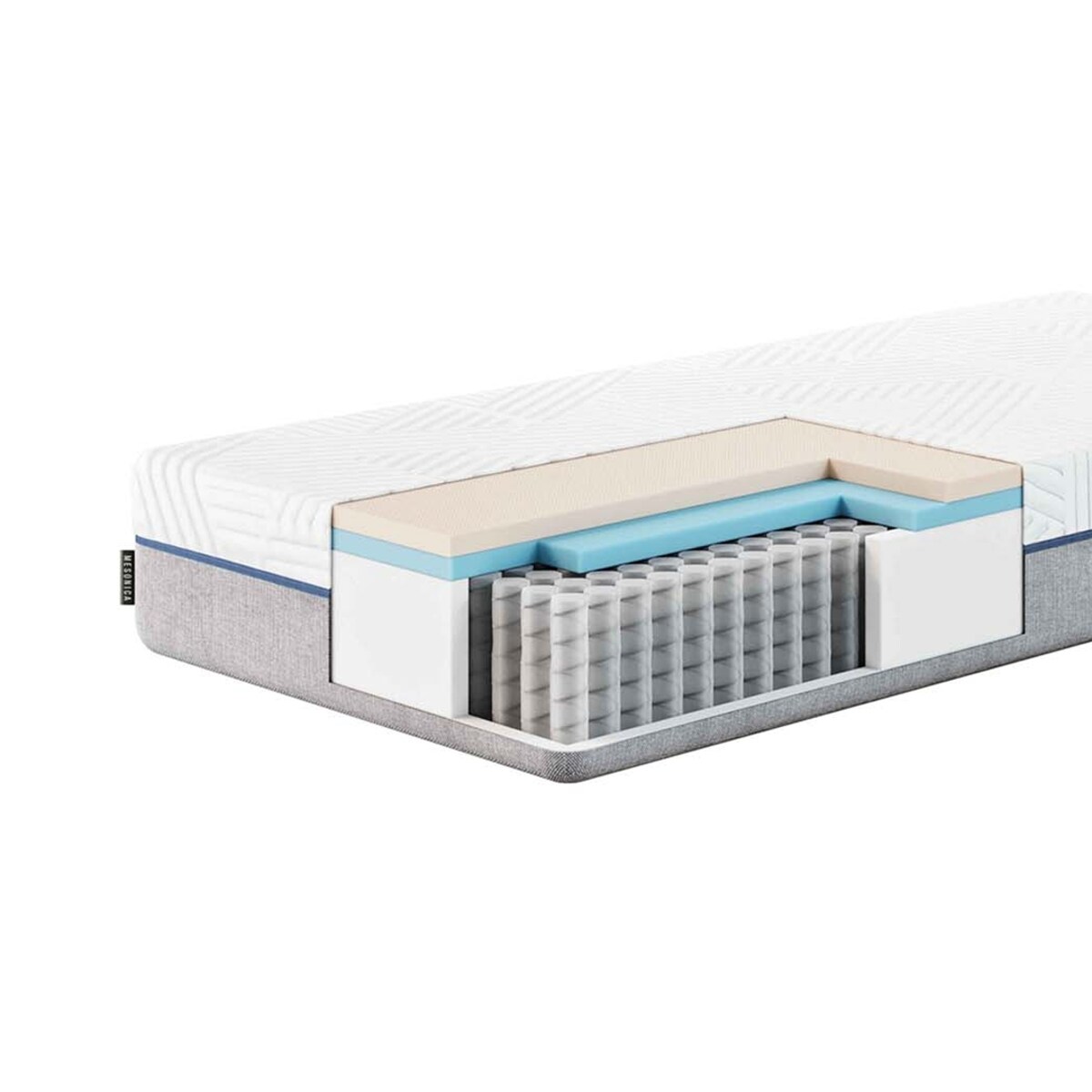Mesonica Azure - Materac lateksowy 80x200 wys.: 28 cm