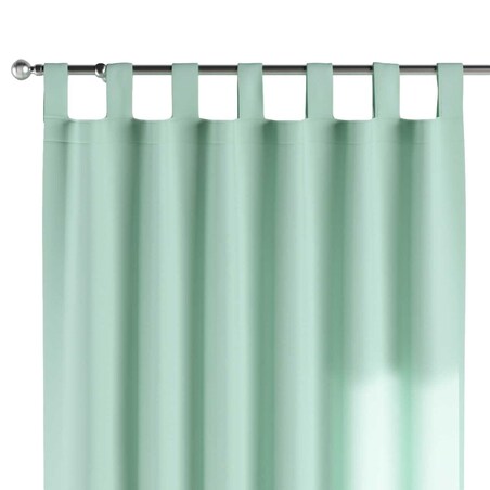 Zasłona na szelkach 1 szt. 130x260 turkusowo - miętowy