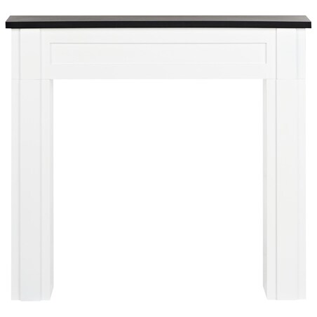 Portal kominkowy BAUDIN Biały