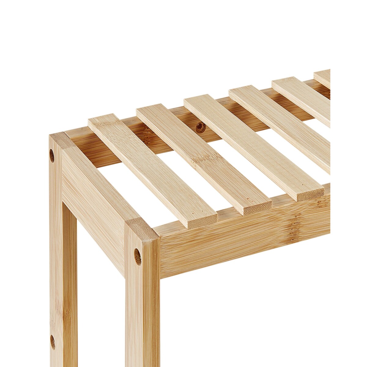 Bambusowa półka łazienkowa jasne drewno PADUCAH