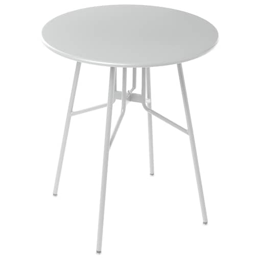 Stolik bistro TALTAL 64 cm 64 cm Metal Szary
