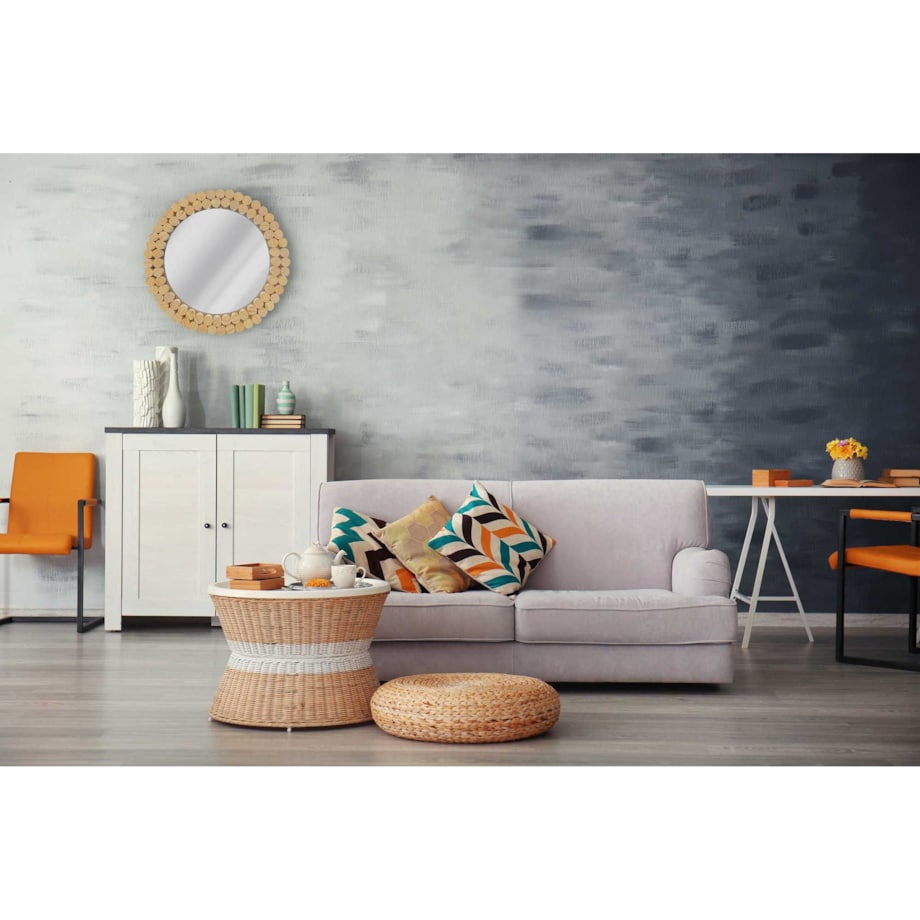 LUSTRO ŚCIENNE BOHO 36CM KLNA-MR01