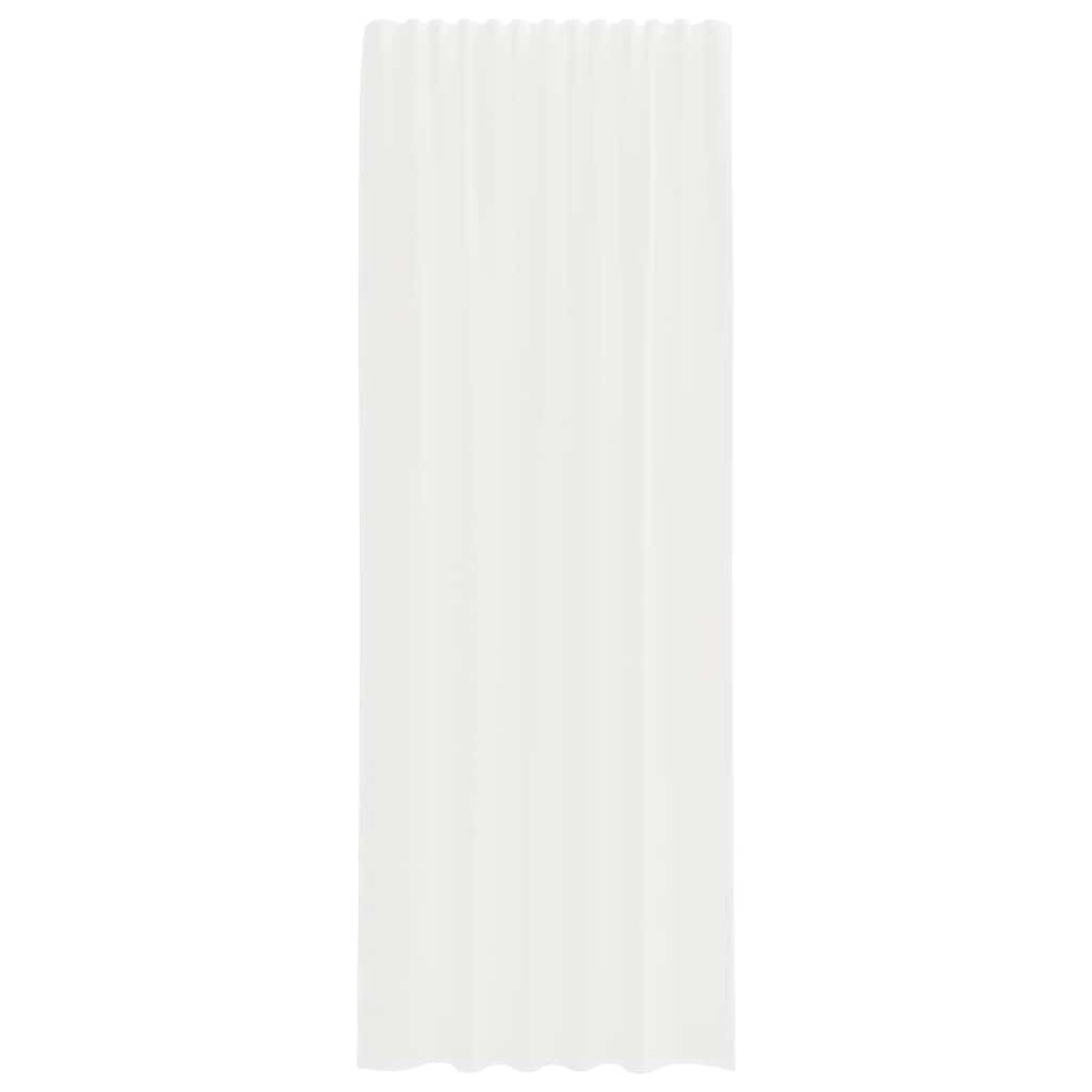 vidaXL Zasłony woalowe z kieszeniami na drążek 2 szt. białe