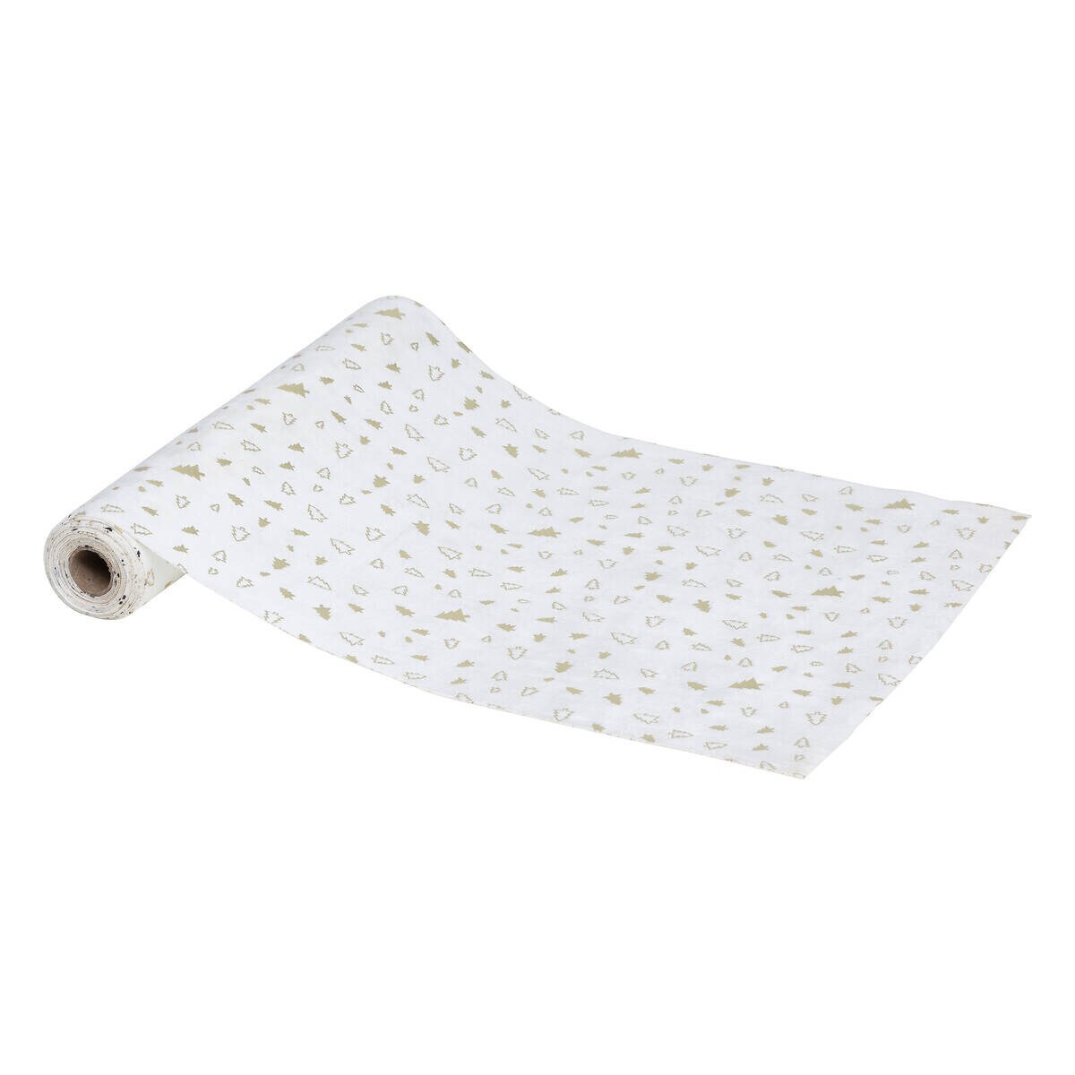 Bieżnik na stół ze złotym wzorem, 28 x 300 cm