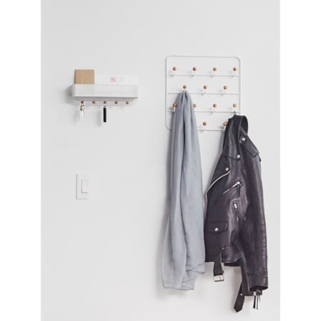 Wieszak na drzwi biały Estique, 36 x 11 x 60 cm, Umbra