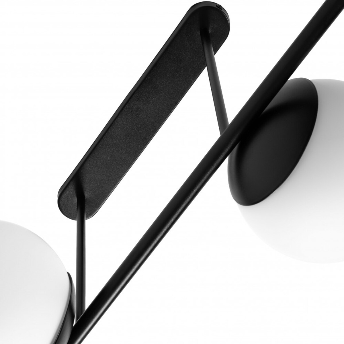 KOP D czarna lampa przysufitowa / plafon