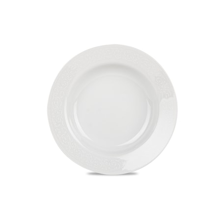 Zestaw obiadowy 6os. (18 el.) AMELIA BIAŁA KORONKA