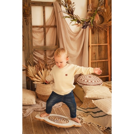 Dysk Balansowania dla dzieci balansujący DREWNIANY CERTYFIKOWANY