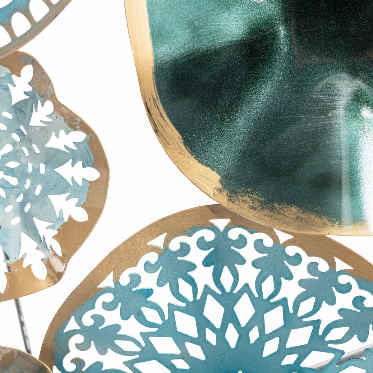 Dekoracja ścienna Rosana blue 92x58cm, 92x6x58cm