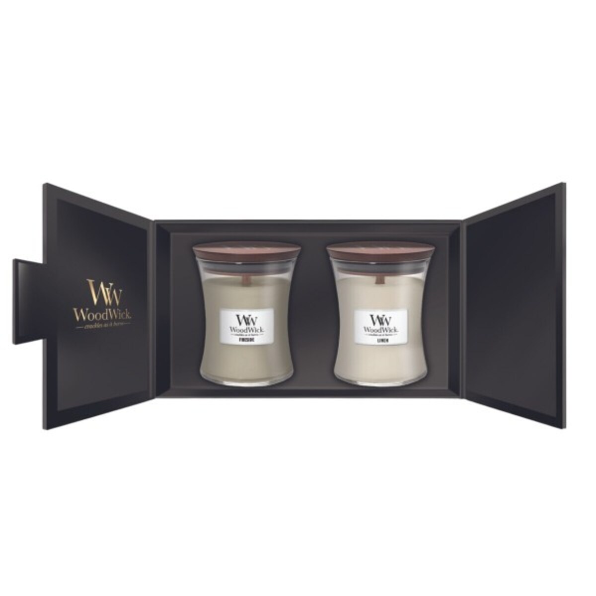 WoodWick zestaw prezentowy - 2 świece średnie