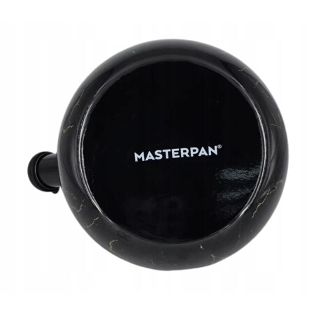 Czajnik Czarny Emaliowany Retro 2.2L Z Gwizdkiem Na Indukcję Gaz