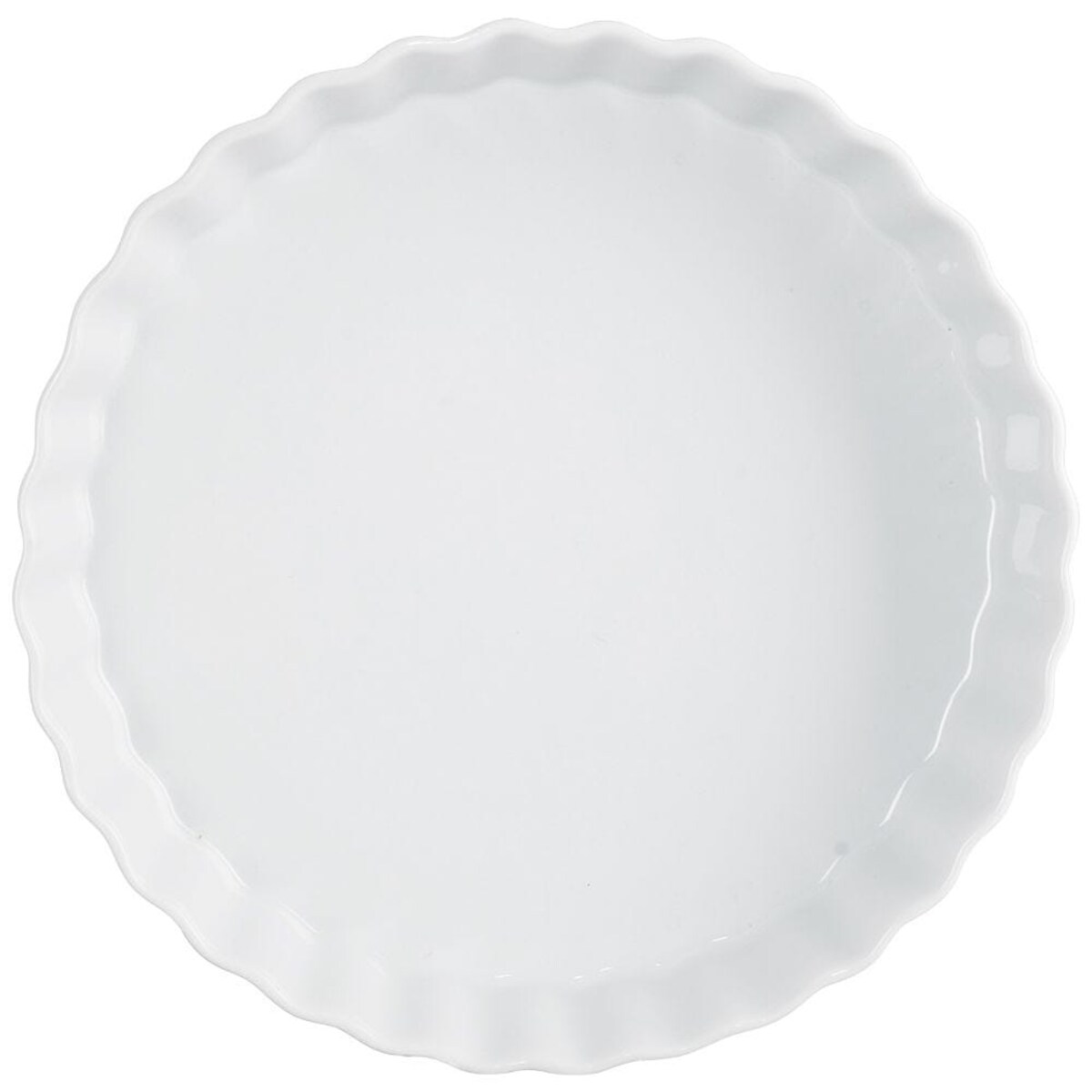 Forma do Pieczenia Tarty na Tartę Ceramiczna do Zapiekania 24 cm Porcelanowa