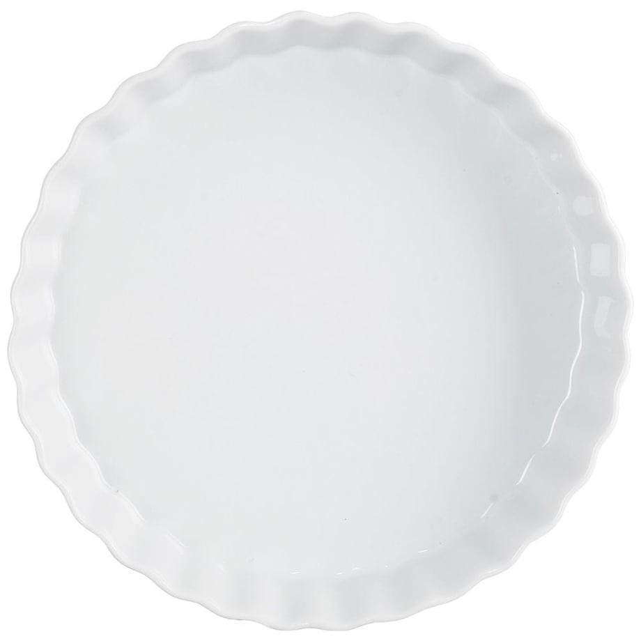 Forma do Pieczenia Tarty na Tartę Ceramiczna do Zapiekania 24 cm Porcelanowa