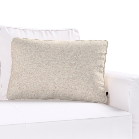 Poszewka Gabi na poduszkę prostokątna 60x40 szaro-beżowy melanż