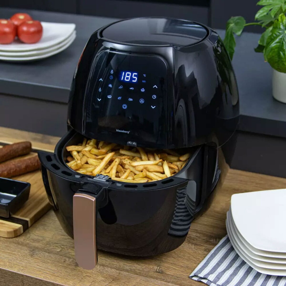 Frytownica beztłuszczowa 7.7L 1800W frytkownica KLAUSBERG Air Fryer