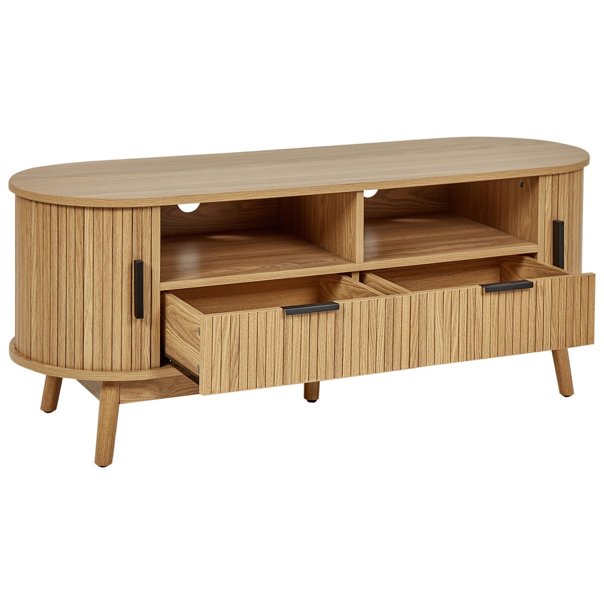 Szafka RTV Jasne drewno SELAH