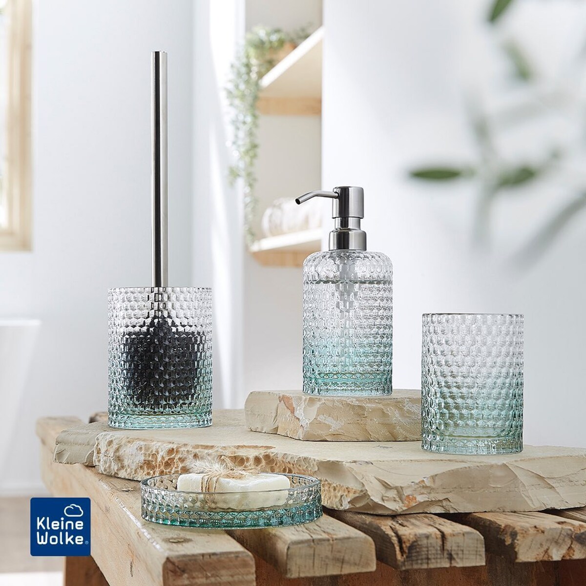 Kleine Wolke Melua Dozownik do mydła zielony