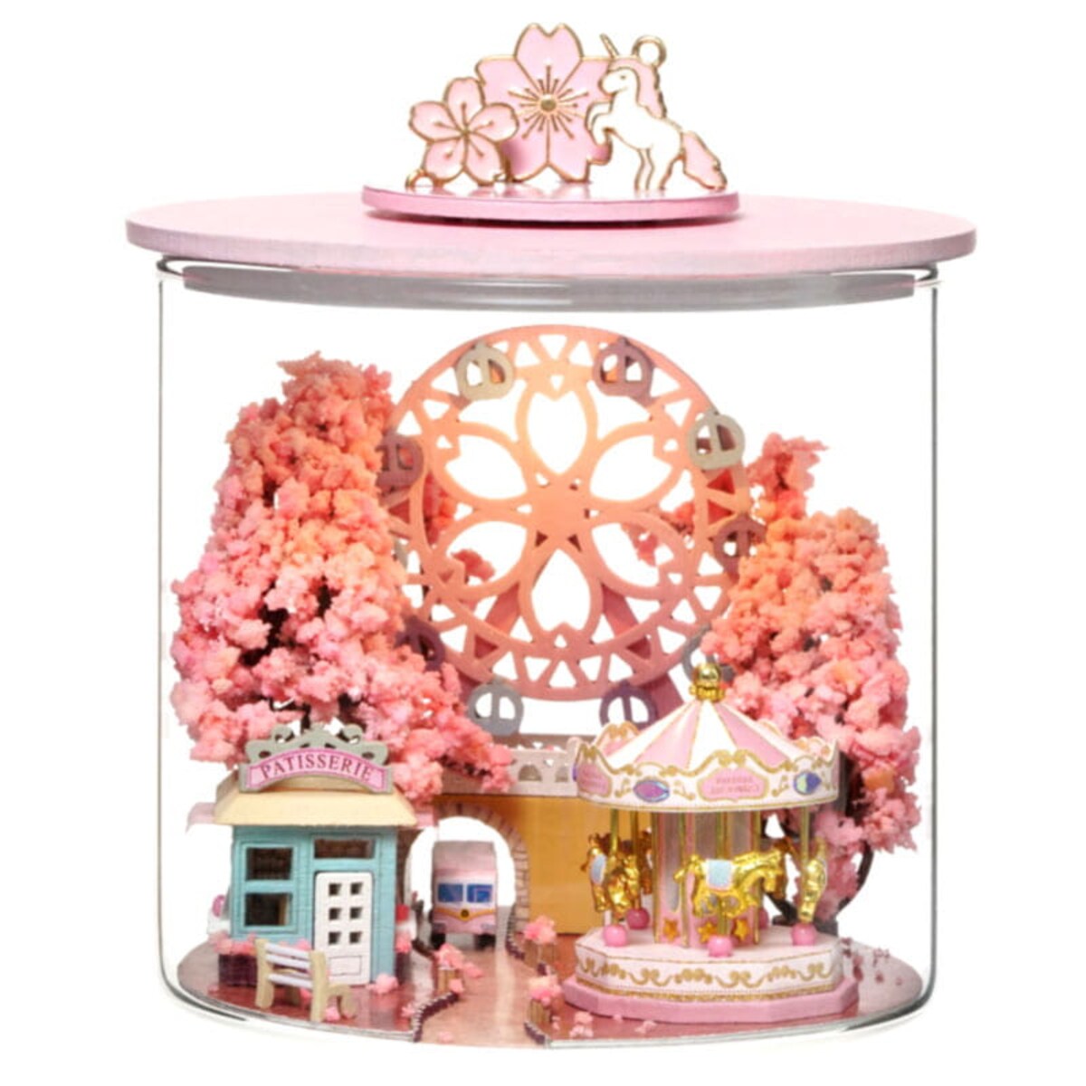 Miniaturowy domek - Bajkowa sakura