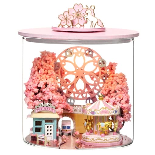 Miniaturowy domek - Bajkowa sakura