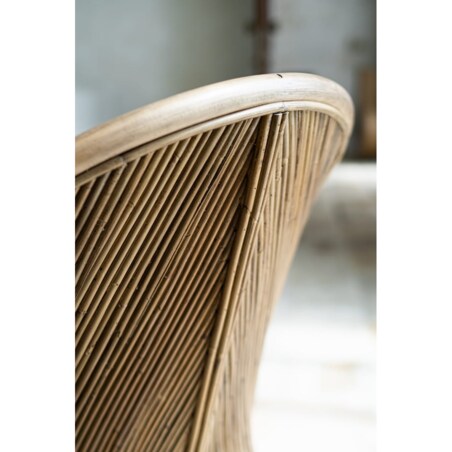 FOTEL RATTANOWY TEGAL DORIS CIEMNY