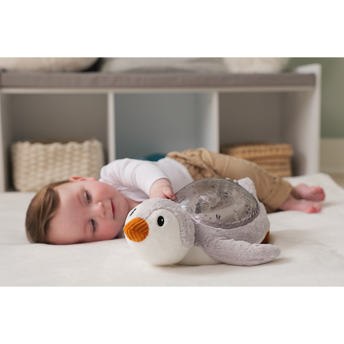Projektor z pozytywką - Pingwin ECO - Cloud b® Tranquil Penguin™