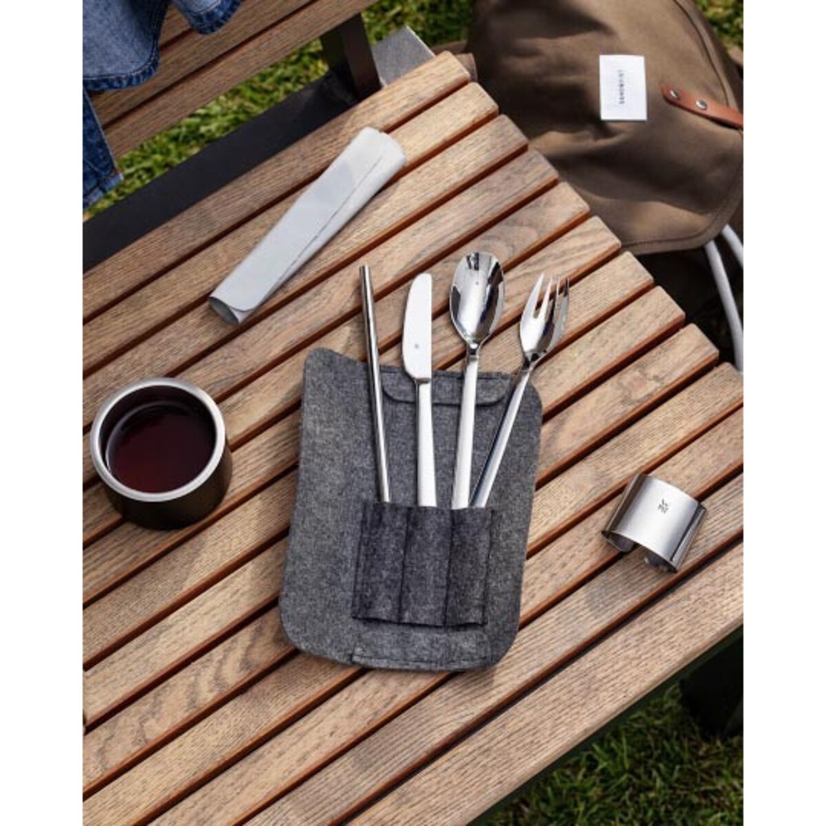 Zestaw sztućców podróżnych w etui My2Go, WMF