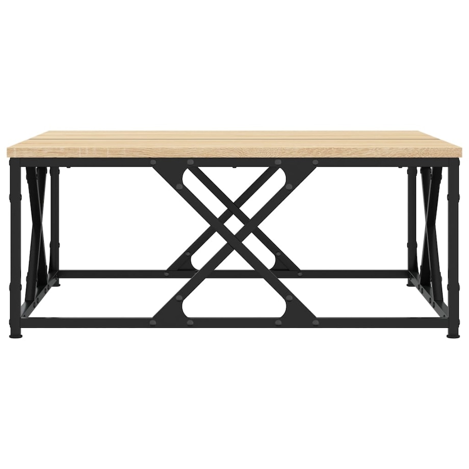 vidaXL Stolik kawowy, dąb sonoma, 70x70x30 cm, materiał drewnopochodny