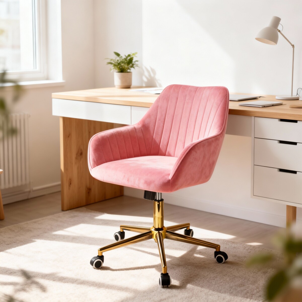 Eleganckie krzesło CORUM obrotowe biurowe do biura