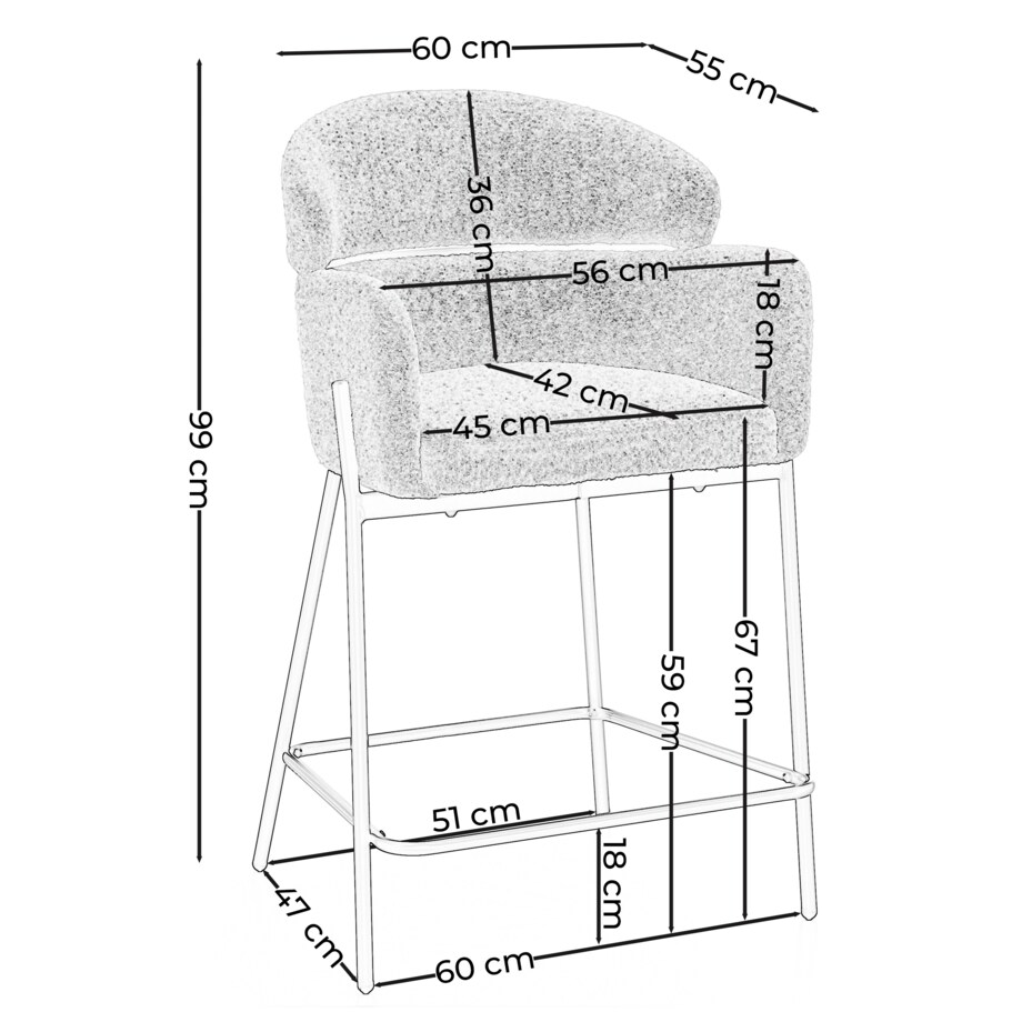 Hoker tapicerowany welurowy do salonu BOLZANO zielony