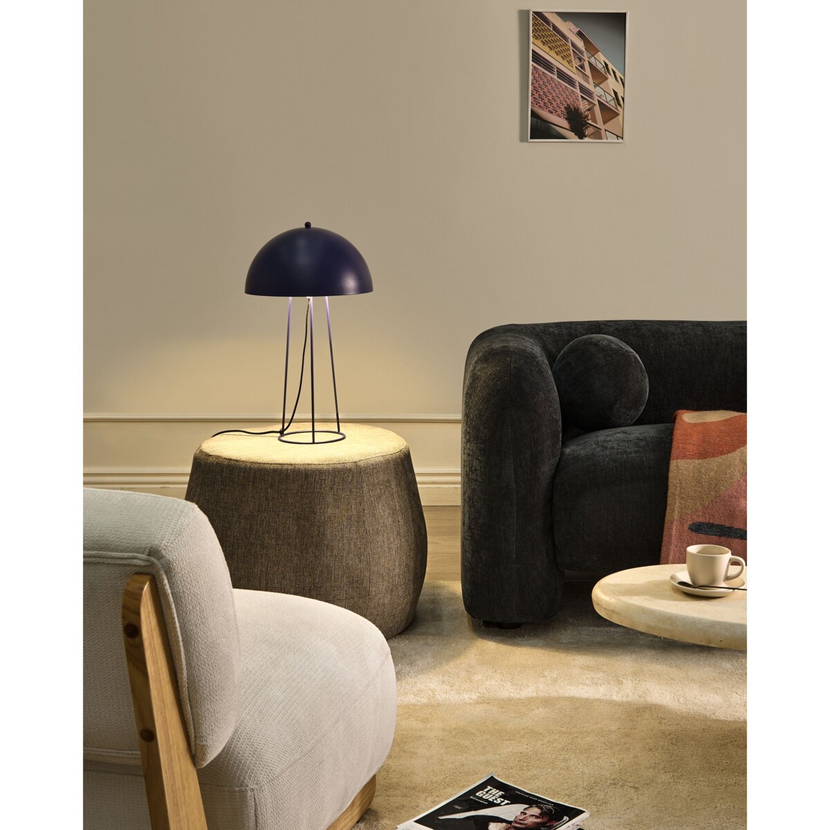 Lampa stołowa MOPAN Metal Niebieski