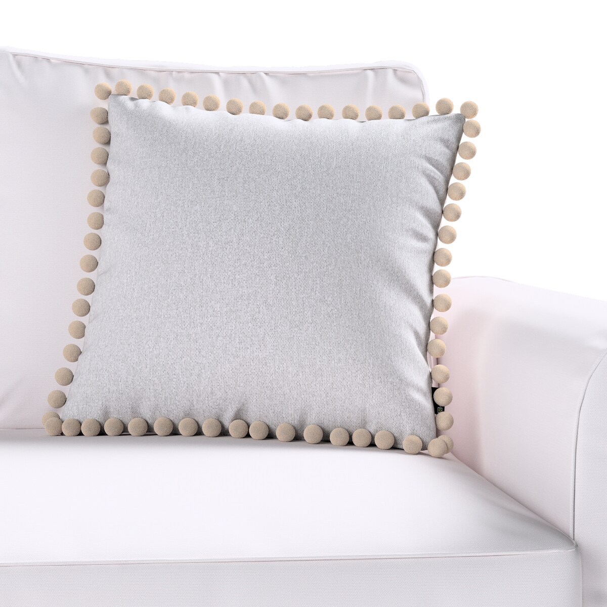 Poszewka Wera na poduszkę 45x45 szary melanż