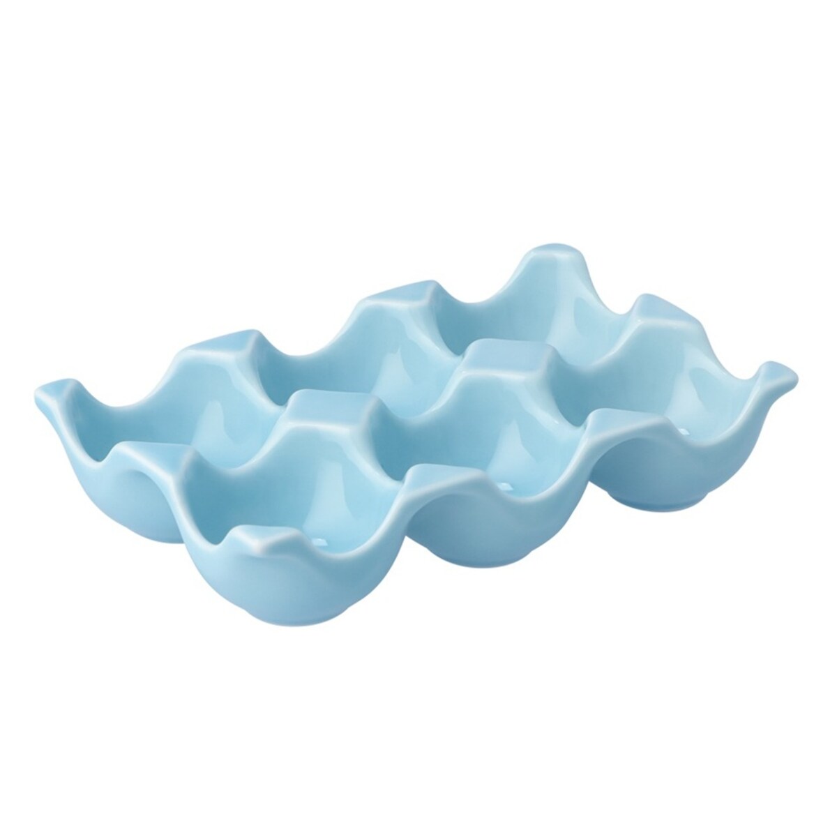 Wytłaczanka do jaj duża 14,9 cm Błękitna GL02