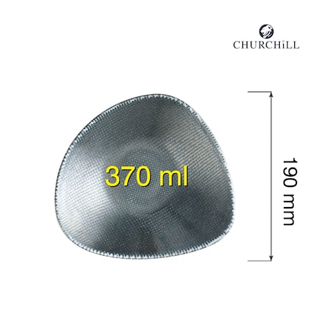 Miska trójkątna Astro Metallic Blue, 190mm