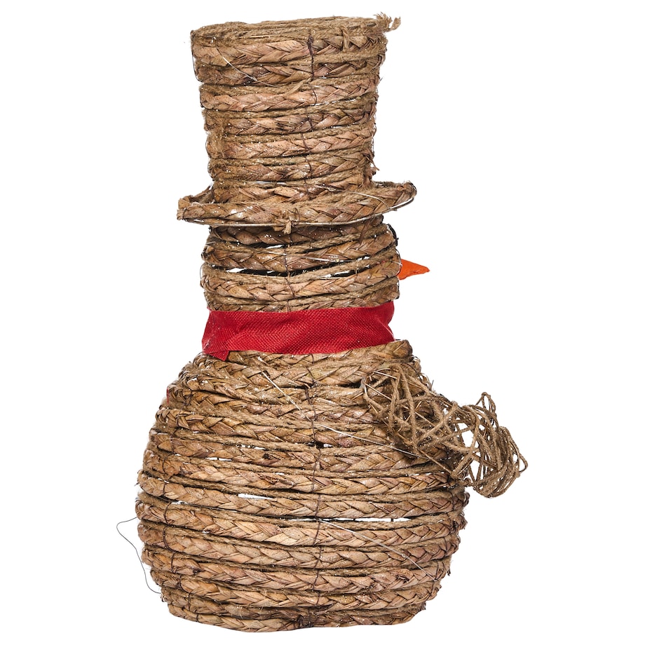Dekoracja świąteczna LED OLAFSVIK Bałwan 52 cm Naturalny
