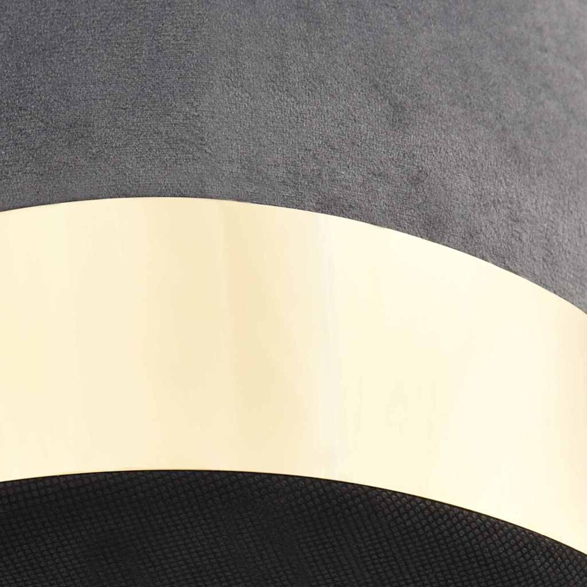 vidaXL Stołek, ciemnoszaro-złoty, aksamit 28 x 36 cm