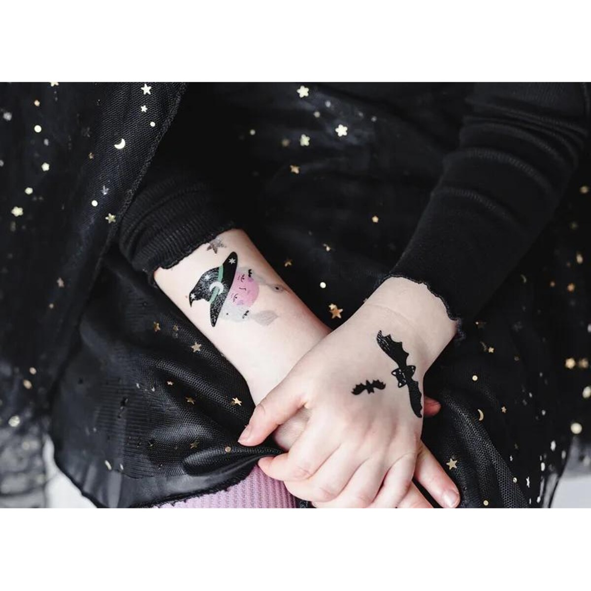 Tatuaże zmywalne Halloween, mix