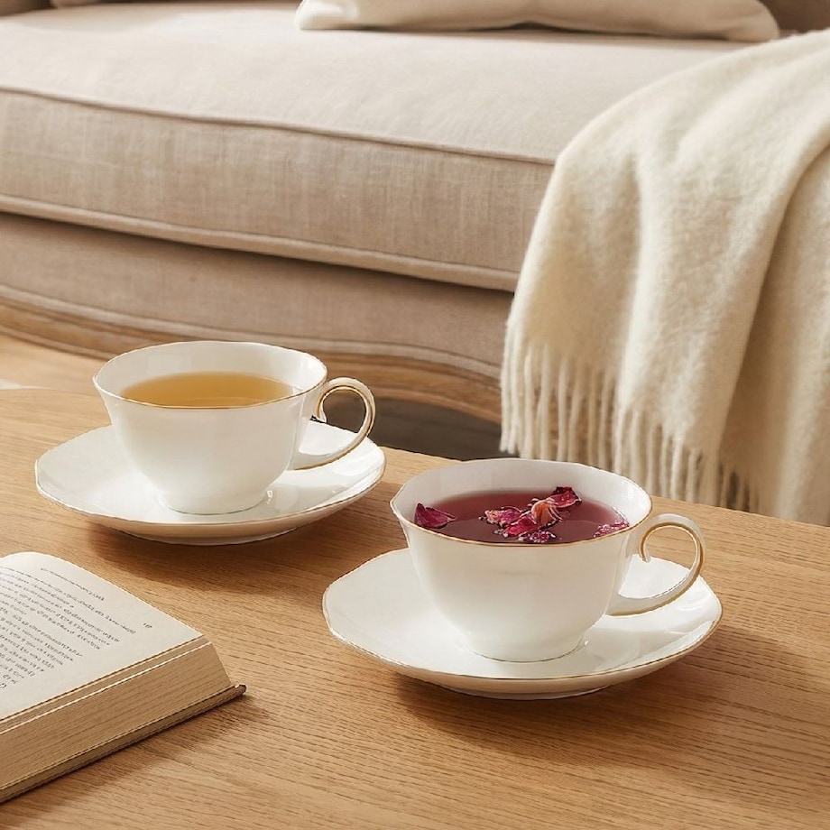 VILLA ITALIA Filiżanka do herbaty porcelanowa 200 ml POEM