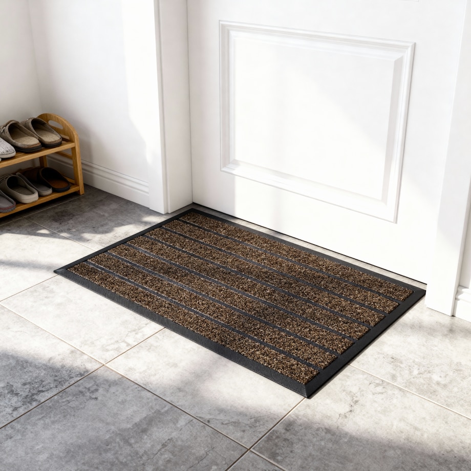 Wycieraczka zewnętrzna 60x90 cm Grass brązowa