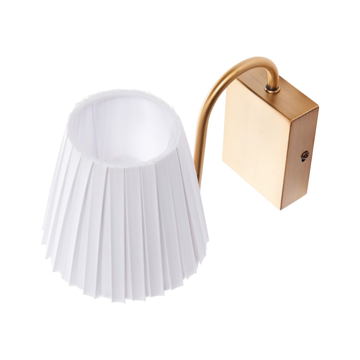 Zestaw 2 lamp ściennych biały TOLKA