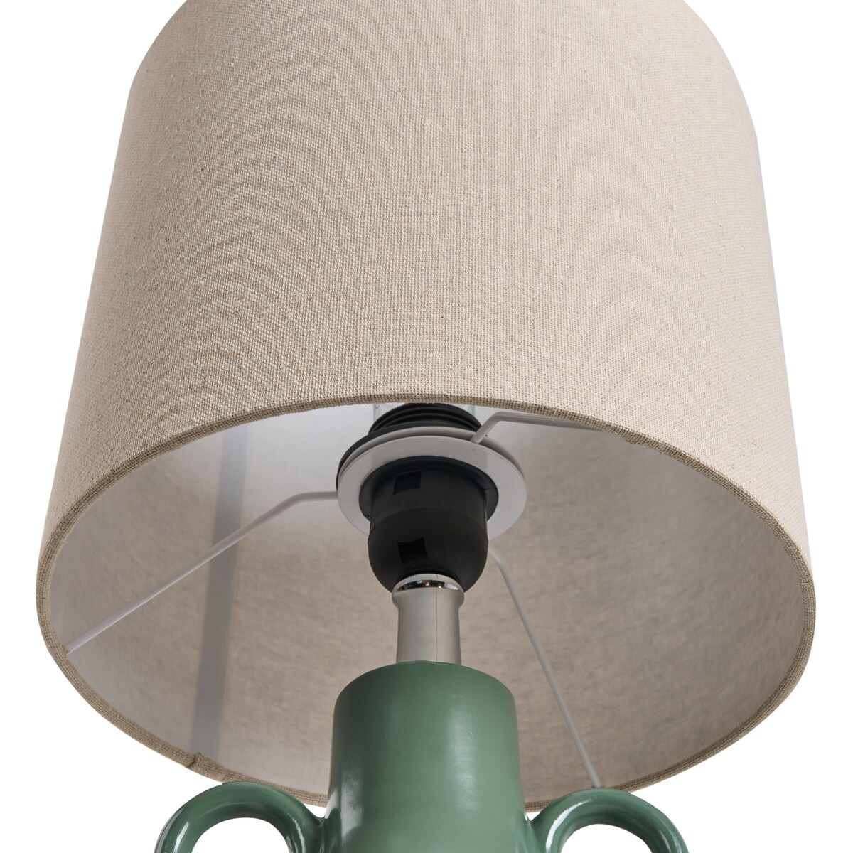 Lampa stołowa KERULEN Ceramika Zielony