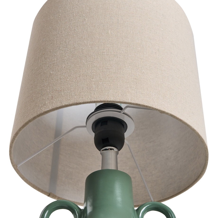 Lampa stołowa KERULEN Ceramika Zielony