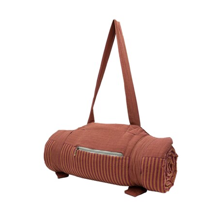 Dalia Stripes – muślinowy koc piknikowy XXL – mata piknikowa 180×150 cm