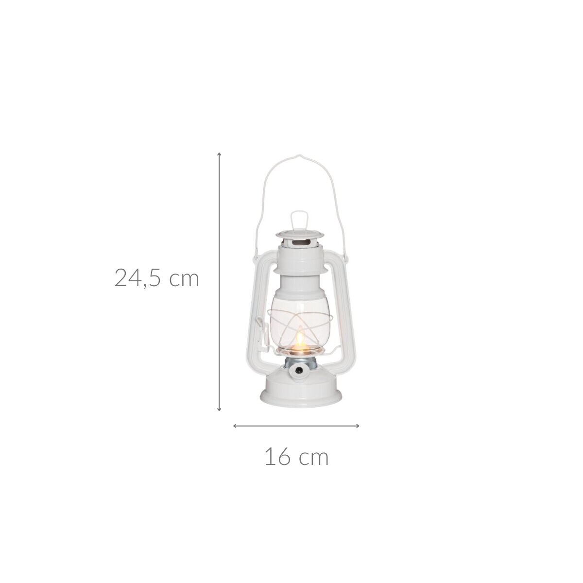 Lampa sztormowa LED, 24,5 cm