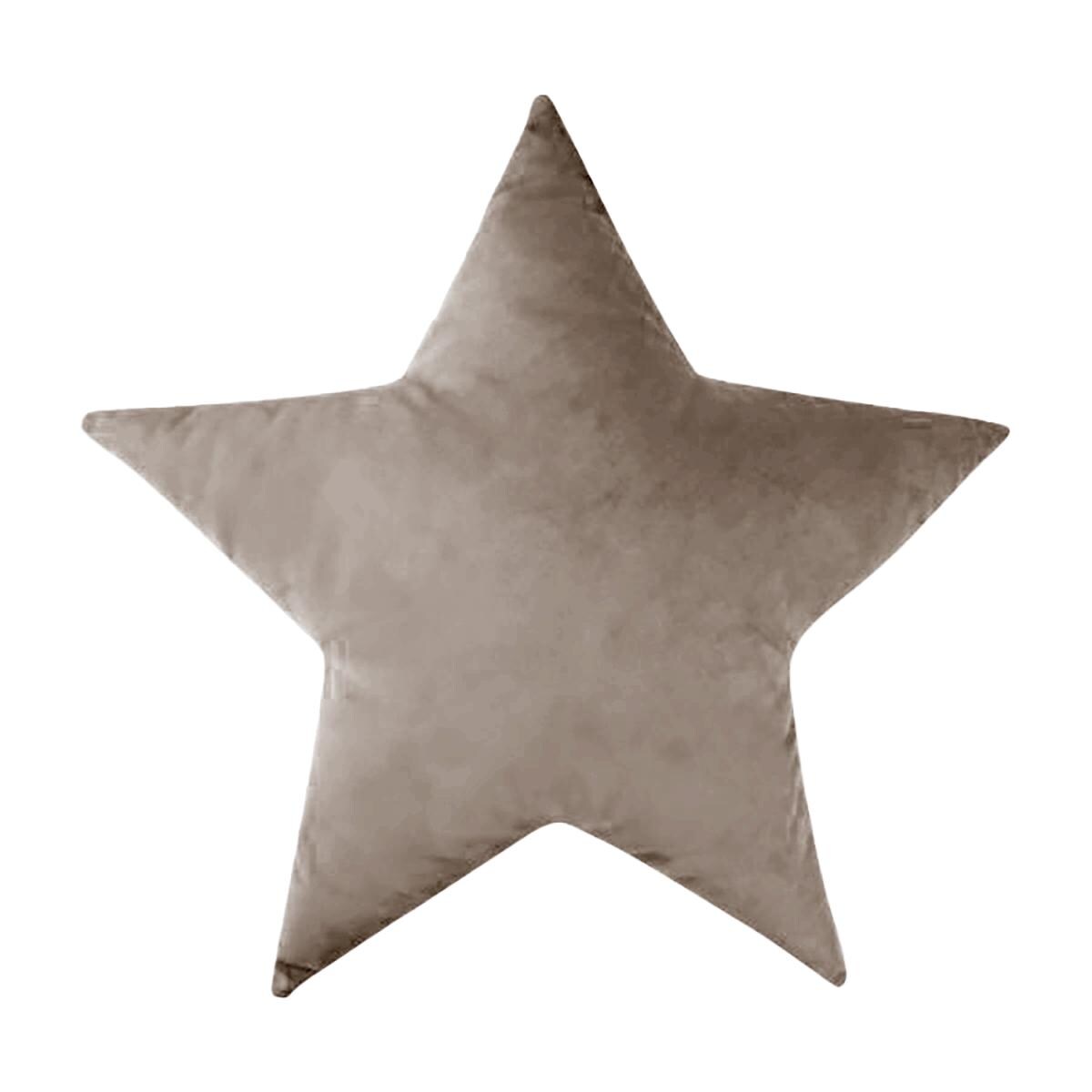 Poduszka GWIAZDKA VELVET VE2282 | piaskowy