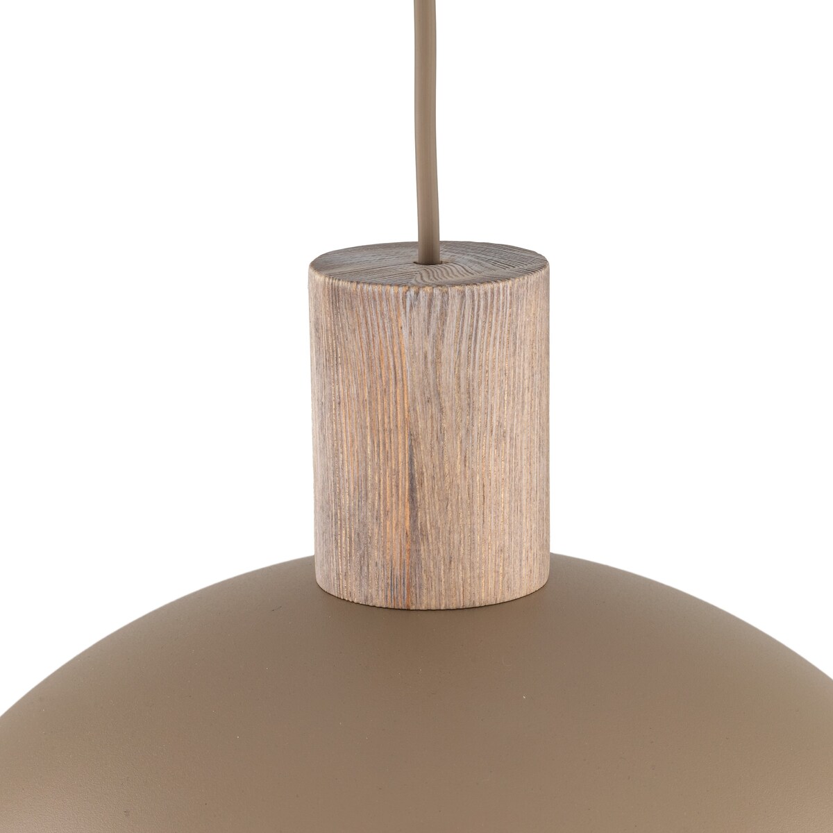 Lampa wisząca TK Lighting OSLO SABIA 11010 beżowa E27 regulowana do salonu jadalni 15W LED